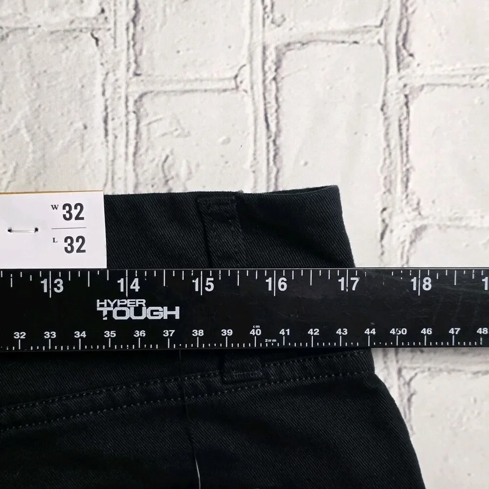 Goodfellow & Co. Men's 32x32 Black Straight Leg Stretch Chino Pants